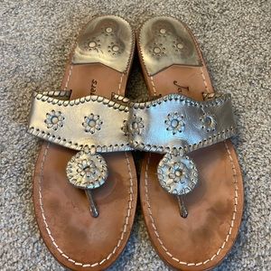 Sz 9 Jack Rogers gold